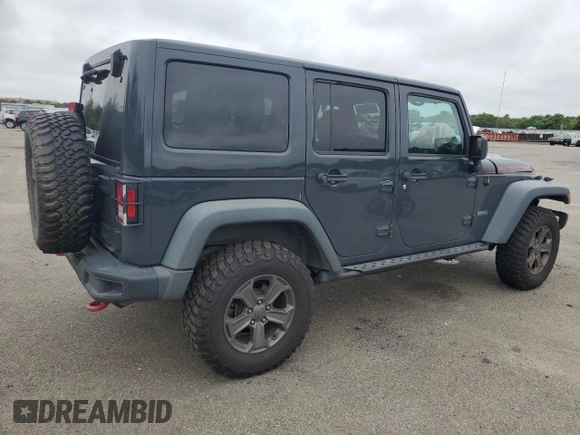 2017 Jeep Wrangler Unlimited Rubicon Recon with VIN 1C4HJWFG3HL729160, listed as a Copart auction lot 64184595 with 78,086 mi miles and Salvage title. Bid and sale history available at DreamBid. Image 3.