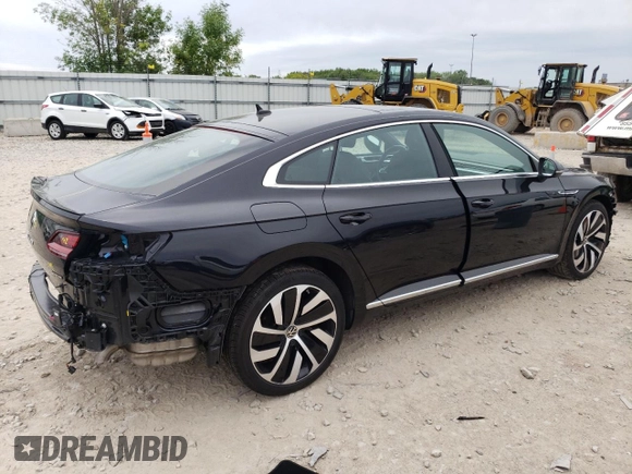 2022 Volkswagen Arteon SEL R-Line z VIN WVWAR7AN4NE010909, wystawiony jako Copart lot #58352354 z przebiegiem 17 095 mil mil oraz Nie do naprawy • Non repairable. Historia ofert i sprzedaży dostępna na DreamBid. Obrazek 3.