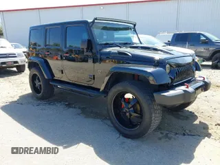 2014 Jeep Wrangler Unlimited Sahara with VIN 1C4BJWEG1EL258242, listed as a IAAI auction lot 41894966 with 90,234 mi miles. Bid and sale history available at carsss.com. Image 1.