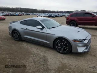 2021 Ford Mustang EcoBoost with VIN 1FA6P8TH6M5152871, listed as a Copart auction lot 89218525 with 40,677 mi miles and Salvage Title. Bid and sale history available at carsss.com. Image 4.