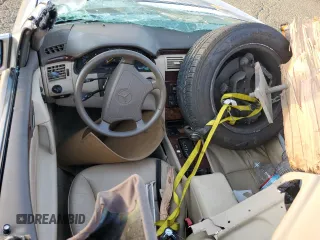 1997 Mercedes-Benz E-Class with VIN WDBJF55F8VA415967, listed as a Copart auction lot 74144924 with 0 mi miles and Salvage Title. Bid and sale history available at carsss.com. Image 8.