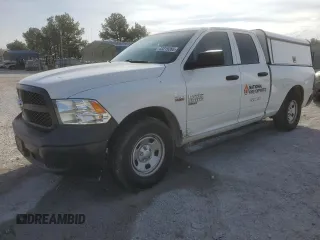 2021 Ram 1500 Tradesman with VIN 1C6RR7FT9MS531383, listed as a Copart auction lot 43219365 with 83,013 mi miles and Salvage title. Bid and sale history available at DreamBid. Image 1.