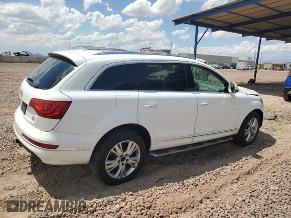 2011 Audi Q7 Premium z VIN WA1CMAFEXBD009157, wystawiony jako Copart lot #55966185 z przebiegiem 148 515 mil mil oraz Szkoda całkowita • Salvage title. Historia ofert i sprzedaży dostępna na DreamBid. Obrazek 3.