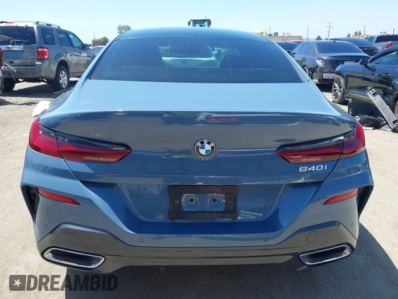 2022 BMW 8 Series 840i with VIN WBAGV2C09NCH74342, listed as a IAAI auction lot 42326824 with 12,745 mi miles and . Bid and sale history available at DreamBid. Image 16.