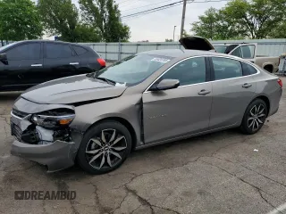 2017 Chevrolet Malibu LT with VIN 1G1ZE5ST0HF270604, listed as a Copart auction lot 55420705 with 20,294 mi miles and Salvage Title. Bid and sale history available at DreamBid. Image 1.
