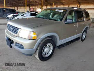 2002 Ford Explorer XLT z VIN 1FMZU73E82UC12731, wystawiony jako Copart lot #54800045 z przebiegiem 136 322 mil mil oraz Czysty tytuł • Clean title. Historia ofert i sprzedaży dostępna na DreamBid. Obrazek 1.