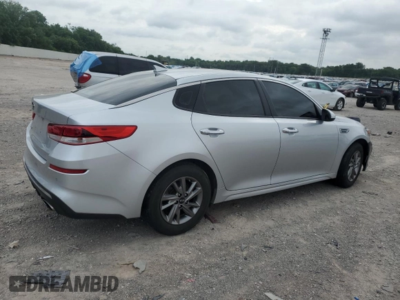 2019 Kia Optima LX with VIN 5XXGT4L34KG348839, listed as a Copart auction lot 59387725 with 122,386 mi miles and Salvage title. Bid and sale history available at DreamBid. Image 3.