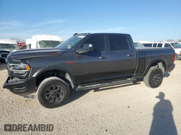 2020 Ram 2500 Power Wagon with VIN 3C6TR5EJ8LG149782, listed as a Copart auction lot 86511614 with 161,371 mi miles and Salvage Title. Bid and sale history available at carsss.com. Image 1.