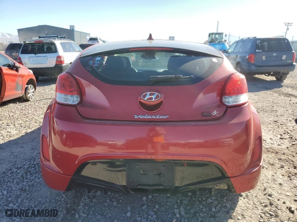 2013 Hyundai Veloster RE:MIX with VIN KMHTC6AD5DU152990, listed as a Copart auction lot 46902105 with 152,776 mi miles and Salvage Title. Bid and sale history available at carsss.com. Image 6.