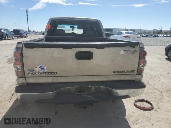 2004 Chevrolet Silverado 1500 Work Truck with VIN 1GCEC19V54E395559, listed as a Copart auction lot 48178315 with 0 mi miles and Salvage Title. Bid and sale history available at carsss.com. Image 6.