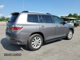 2013 Toyota Highlander Limited with VIN JTEDC3EH7D2014539, listed as a Copart auction lot 61906615 with 266,912 mi miles and Clean title. Bid and sale history available at DreamBid. Image 3.