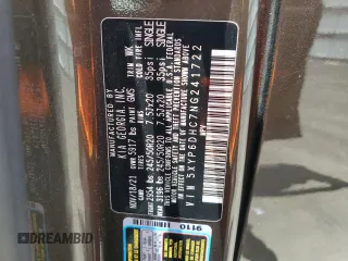 2022 Kia Telluride S with VIN 5XYP6DHC7NG241722, listed as a Copart auction lot 55633715 with 74,520 mi miles and Non Repairable. Bid and sale history available at DreamBid. Image 13.