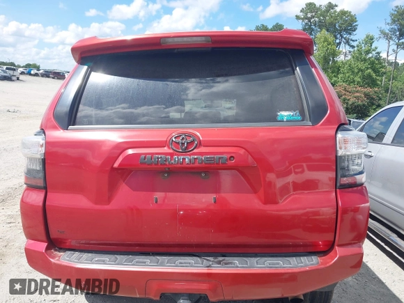 2015 Toyota 4Runner SR5 with VIN JTEZU5JR5F5088539, listed as a IAAI auction lot 42500686 with 183,215 mi miles and . Bid and sale history available at DreamBid. Image 16.