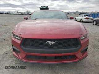 2024 Ford Mustang EcoBoost with VIN 1FA6P8TH2R5118823, listed as a Copart auction lot 47633925 with 3,284 mi miles and Salvage Title. Bid and sale history available at carsss.com. Image 5.
