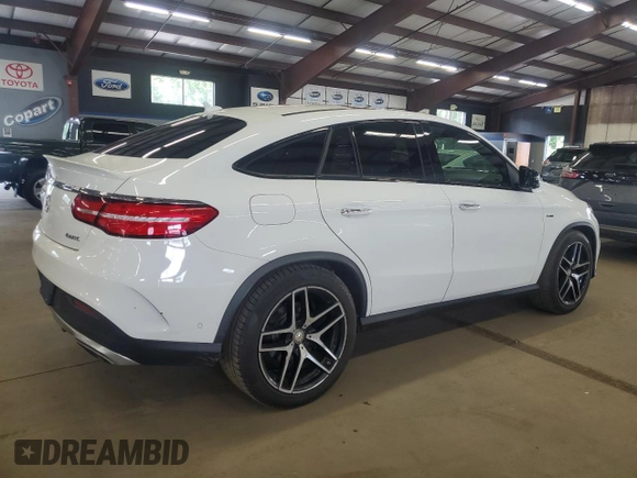 2016 Mercedes-Benz GLE 450 AMG with VIN 4JGED6EB1GA013766, listed as a Copart auction lot 64547875 with 167,682 mi miles and Clean title. Bid and sale history available at DreamBid. Image 3.
