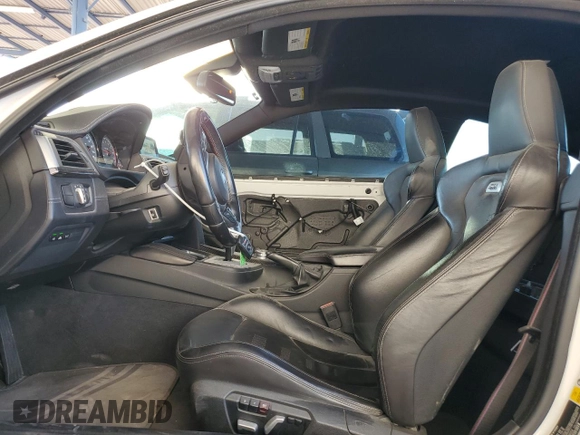 2017 BMW M4 with VIN WBS3R9C56HK709054, listed as a Copart auction lot 52330915 with 64,844 mi miles and Salvage title. Bid and sale history available at DreamBid. Image 7.
