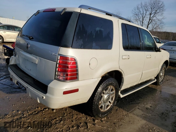 2004 Mercury Mountaineer Convenience z VIN 4M2DU86K64ZJ05716, wystawiony jako Copart lot #89380585 z przebiegiem 291 743 mil mil oraz Szkody całkowita. Historia ofert i sprzedaży dostępna na DreamBid. Obrazek 3.