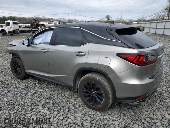 2021 Lexus RX 350 with VIN 2T2AZMDA0MC301668, listed as a Copart auction lot 51757285 with 221,210 mi miles and Salvage title. Bid and sale history available at DreamBid. Image 2.