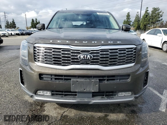 2021 Kia Telluride SX with VIN 5XYP54HC7MG191227, listed as a Copart auction lot 48558265 with 71,416 mi miles and Salvage Title. Bid and sale history available at DreamBid. Image 5.