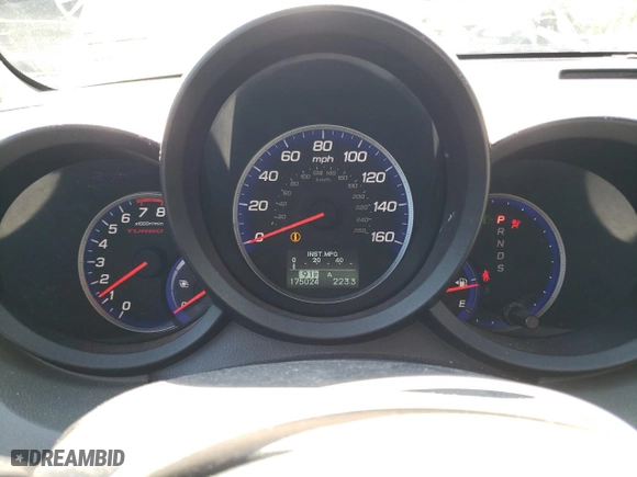 2010 Acura RDX Tech Pkg with VIN 5J8TB2H55AA003279, listed as a Copart auction lot 67151524 with 175,024 mi miles and Salvage Title. Bid and sale history available at carsss.com. Image 9.