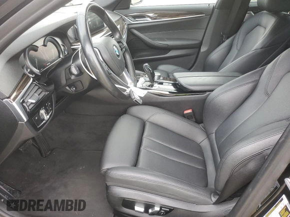 2018 BMW 5 Series 530i with VIN WBAJA5C51JWA38499, listed as a Copart auction lot 49150205 with 59,521 mi miles and Salvage Title. Bid and sale history available at DreamBid. Image 7.