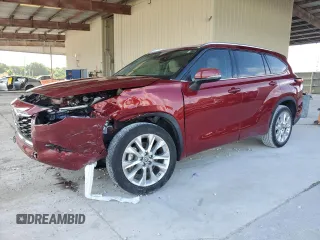 2023 Toyota Highlander L z VIN 5TDKDRAH6PS000453, wystawiony jako Copart lot #64313255 z przebiegiem 12 447 mil mil oraz Szkoda całkowita • Salvage title. Historia ofert i sprzedaży dostępna na DreamBid. Obrazek 1.