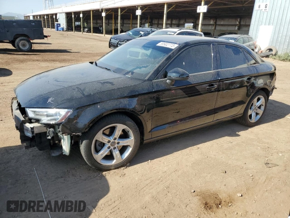 2017 Audi A3 Sedan Premium with VIN WAUAUGFF0H1061896, listed as a Copart auction lot 59902773 with 61,536 mi miles. Bid and sale history available at carsss.com. Image 1.
