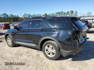 2023 Ford Explorer XLT with VIN 1FMSK8DHXPGA83337, listed as a Copart auction lot 45030485 with 11,833 mi miles and Salvage Title. Bid and sale history available at DreamBid. Image 2.