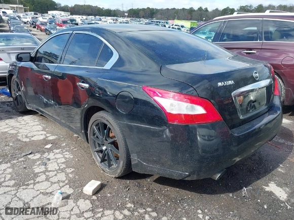 2009 Nissan Maxima 3.5 SV w/Sport Pkg with VIN 1N4AA51E69C860026, listed as a IAAI auction lot 41546211 with 216,967 mi miles. Bid and sale history available at carsss.com. Image 3.