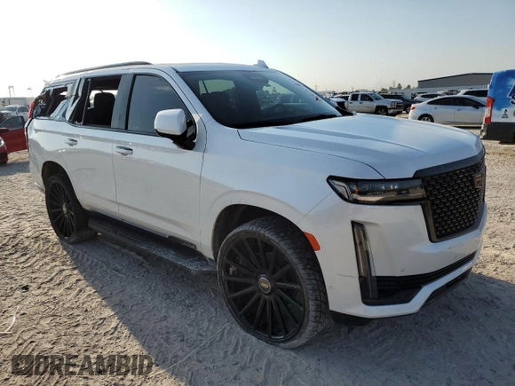 2023 Cadillac Escalade RWD Premium Luxury z VIN 1GYS3BKL5PR129533, wystawiony jako Copart lot #71565874 z przebiegiem 28 970 mil mil oraz Szkoda całkowita • Salvage title. Historia ofert i sprzedaży dostępna na DreamBid. Obrazek 4.