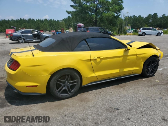 2018 Ford Mustang EcoBoost Premium with VIN 1FATP8UH1J5139393, listed as a Copart auction lot 60925365 with 135,841 mi miles and Clean title. Bid and sale history available at DreamBid. Image 3.