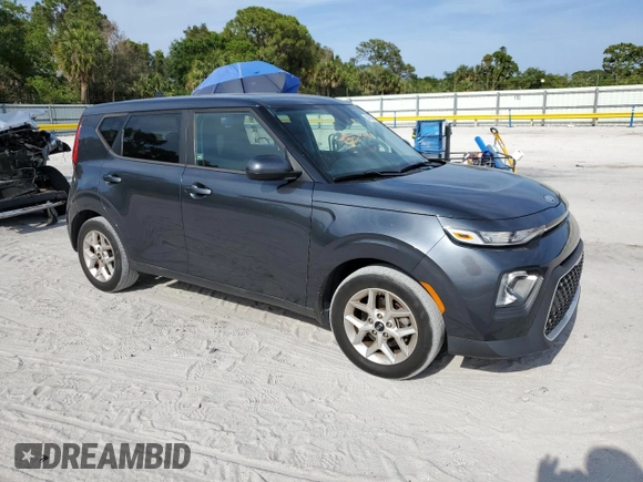 2020 Kia Soul X-Line with VIN KNDJ23AU5L7002775, listed as a Copart auction lot 54076675 with 57,997 mi miles and Non Repairable. Bid and sale history available at carsss.com. Image 4.