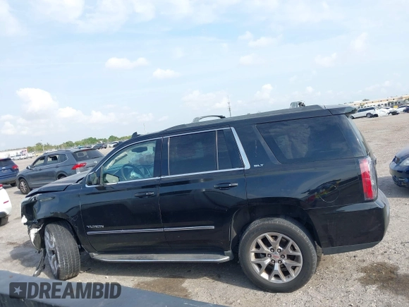 2015 GMC Yukon SLT with VIN 1GKS1BKC1FR539194, listed as a IAAI auction lot 41864424 with 1 mi miles. Bid and sale history available at carsss.com. Image 14.
