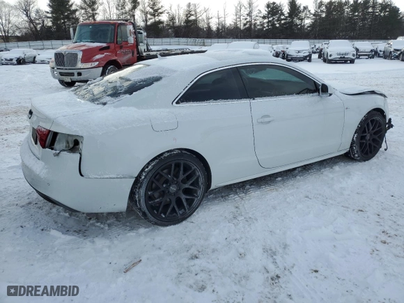2016 Audi A5 Premium Plus with VIN WAUM2AFRXGA032821, listed as a Copart auction lot 87694335 with 114,796 mi miles and Salvage Title. Bid and sale history available at carsss.com. Image 3.