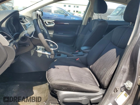 2017 Nissan Sentra S with VIN 3N1AB7APXHY382397, listed as a Copart auction lot 55091364 with 140,279 mi miles and Salvage Title. Bid and sale history available at carsss.com. Image 7.