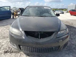 2008 Mazda 6 i Sport VE with VIN 1YVHP80C185M05834, listed as a Copart auction lot 55316975 with 224,431 mi miles and Salvage Title. Bid and sale history available at DreamBid. Image 5.
