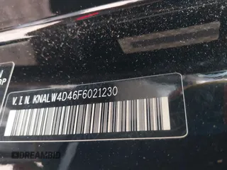 2015 Kia K900 Luxury with VIN KNALW4D46F6021230, listed as a IAAI auction lot 41505617 with 87,784 mi miles. Bid and sale history available at carsss.com. Image 9.