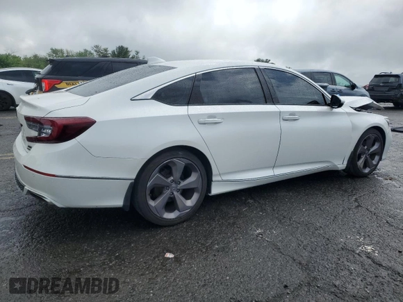 2018 Honda Accord Touring z VIN 1HGCV2F9XJA042690, wystawiony jako Copart lot #57122025 z przebiegiem 55 364 mil mil oraz Szkoda całkowita • Salvage title. Historia ofert i sprzedaży dostępna na DreamBid. Obrazek 3.