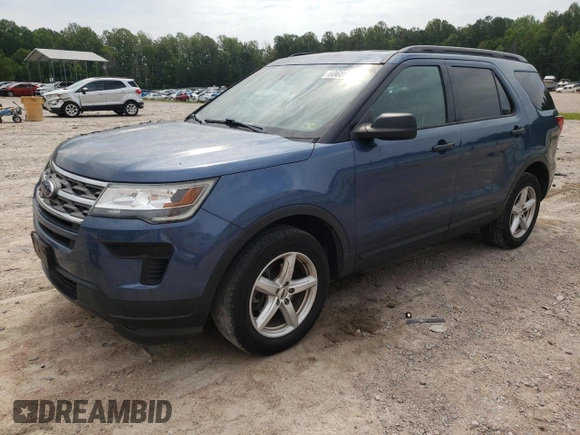 2018 Ford Explorer z VIN 1FM5K8B89JGA91811, wystawiony jako Copart lot #60689385 z przebiegiem 117 538 mil mil oraz Szkoda całkowita • Salvage title. Historia ofert i sprzedaży dostępna na DreamBid. Obrazek 1.