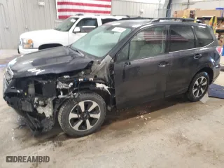 2018 Subaru Forester Limited with VIN JF2SJAJC9JH583984, listed as a Copart auction lot 52155405 with 64,267 mi miles and Salvage Title. Bid and sale history available at carsss.com. Image 1.