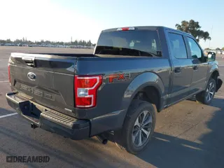 2020 Ford F-150 XL with VIN 1FTEW1E43LFB67542, listed as a IAAI auction lot 40808940 with 81,290 mi miles. Bid and sale history available at carsss.com. Image 4.