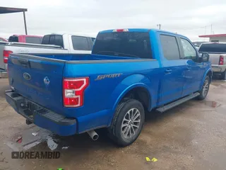 2020 Ford F-150 XL with VIN 1FTEW1C55LKF53883, listed as a IAAI auction lot 41557670 with 23,026 mi miles. Bid and sale history available at carsss.com. Image 4.