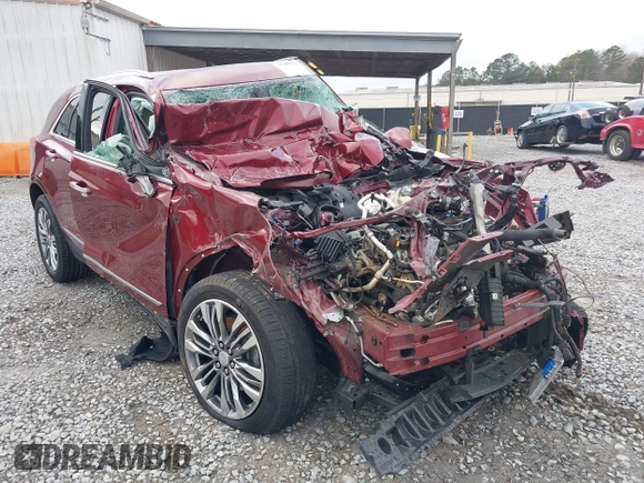 2017 Cadillac XT5 Premium Luxury AWD with VIN 1GYKNERS6HZ297417, listed as a IAAI auction lot 41600193 with 1 mi miles. Bid and sale history available at carsss.com. Image 1.
