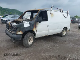 2005 Ford Econoline Cargo with VIN 1FTNE24L05HB25547, listed as a IAAI auction lot 42434522 with Not provided miles and . Bid and sale history available at DreamBid. Image 2.
