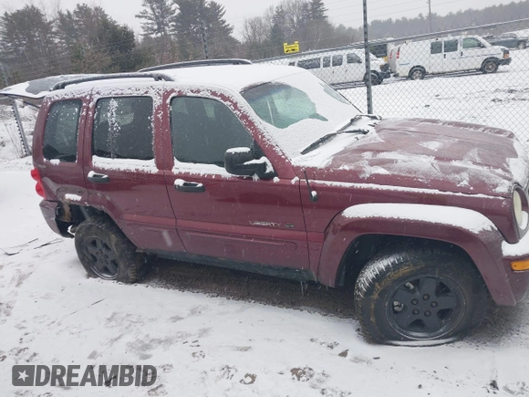 2002 Jeep Liberty Limited with VIN 1J4GL58K52W112036, listed as a IAAI auction lot 41515049 with Not Provided miles and . Bid and sale history available at carsss.com. Image 13.