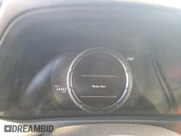 2020 Lexus UX 250h F Sport with VIN JTHR9JBH9L2024777, listed as a Copart auction lot 48726805 with 34,462 mi miles and Salvage title. Bid and sale history available at DreamBid. Image 9.