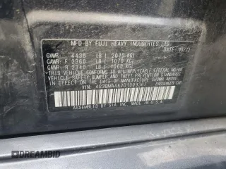 2013 Subaru Legacy 2.5i with VIN 4S3BMAA62D1009367, listed as a Copart auction lot 47568185 with 95,123 mi miles and Salvage title. Bid and sale history available at DreamBid. Image 13.