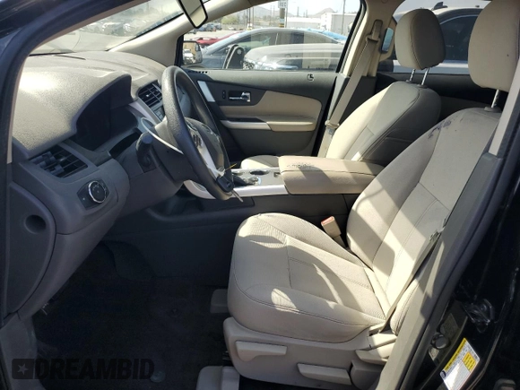 2014 Ford Edge SE with VIN 2FMDK3GC1EBA85994, listed as a Copart auction lot 61485185 with 97,744 mi miles and Salvage title. Bid and sale history available at DreamBid. Image 7.