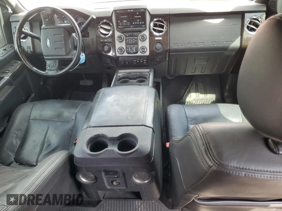 2014 Ford F-250 XL with VIN 1FT7W2BT8EEB51260, listed as a Copart auction lot 57473635 with 307,390 mi miles and Salvage title. Bid and sale history available at DreamBid. Image 8.
