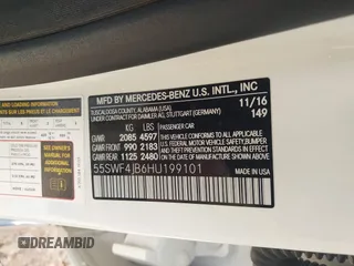 2017 Mercedes-Benz C 300 с VIN 55SWF4JB6HU199101, выставлен на аукционе IAAI как лот 42749352 с пробегом 123 279 миль миль и . История ставок и продаж доступна на DreamBid. Изображение 9.